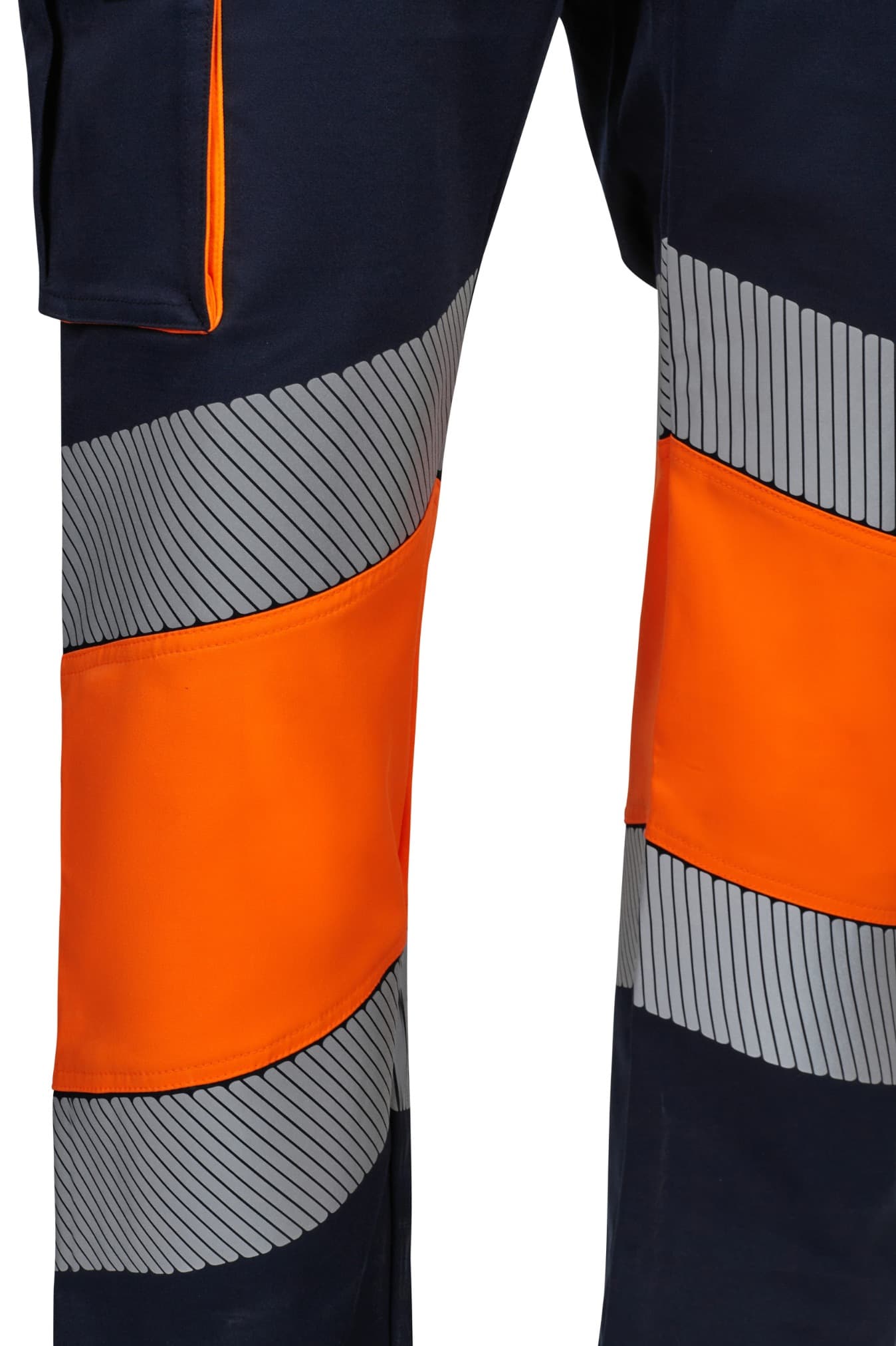 Pantalon Stretch Bicolor Hv Rs - ProWear-re