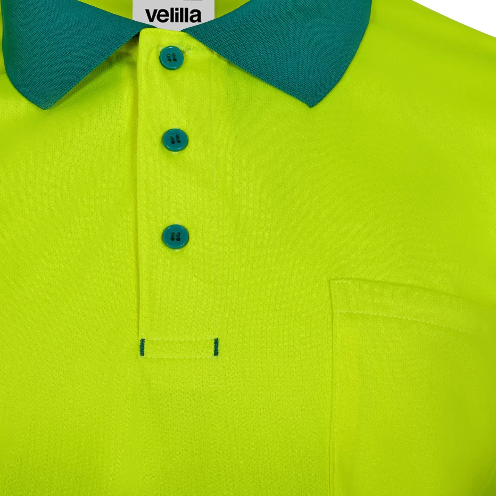 Polo polyester recyclé  Bicolor ML