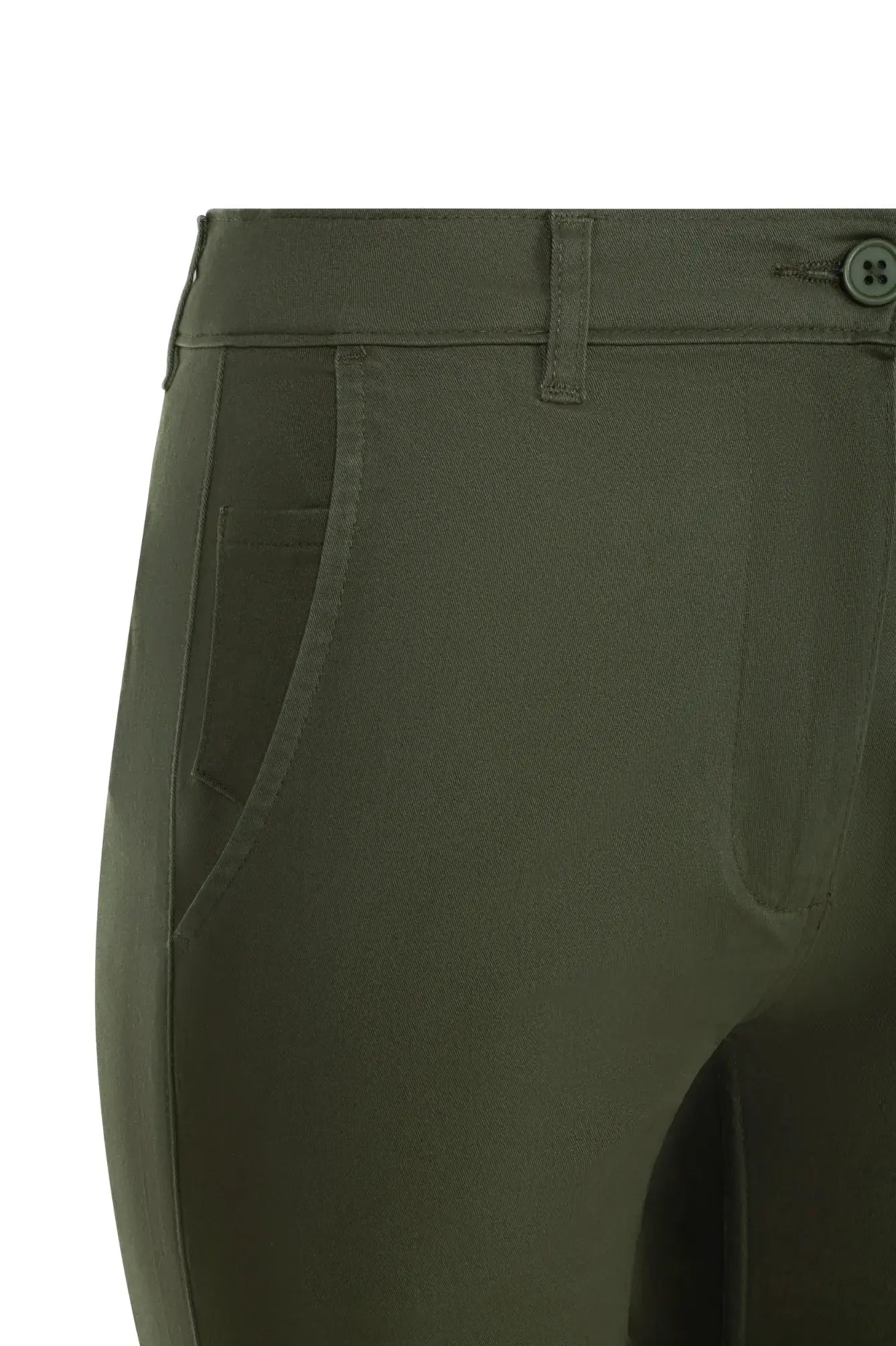 Pantalon Chino Stretch Femme