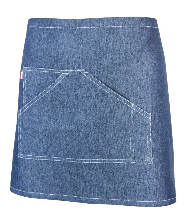 Tablier denim court