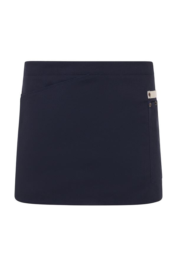 Tablier bicolore canvas court