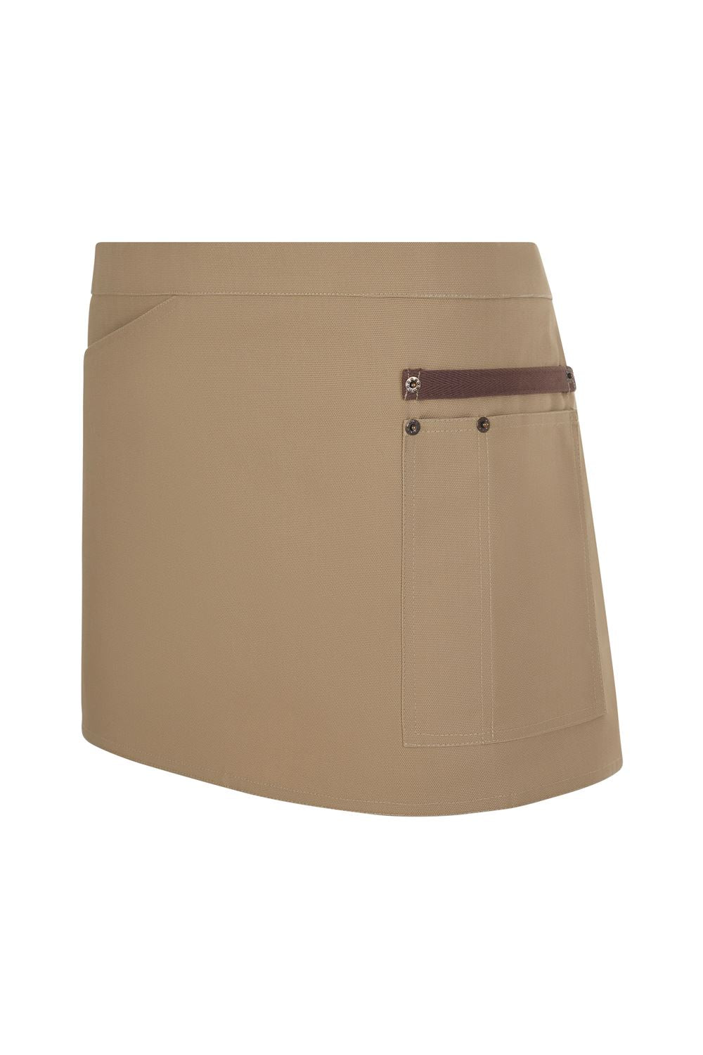 Tablier bicolore canvas court