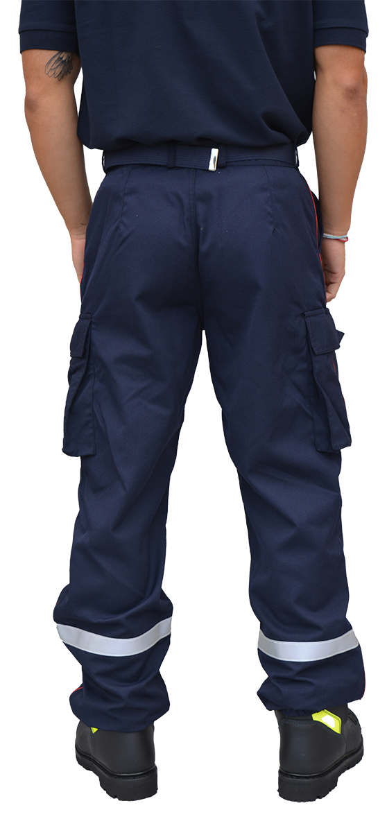 PANTALON F1 ANTISTATIQUE AVEC POCHES ET LISERE - ProWear-re