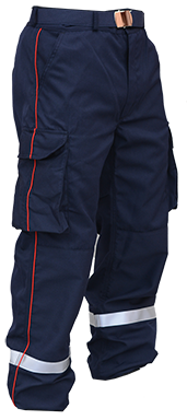 PANTALON F1 ANTISTATIQUE AVEC POCHES ET LISERE - ProWear-re