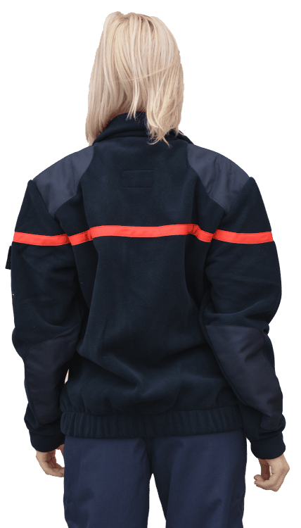 BLOUSON POLAIRE AVEC BRODERIE SP - ProWear-re