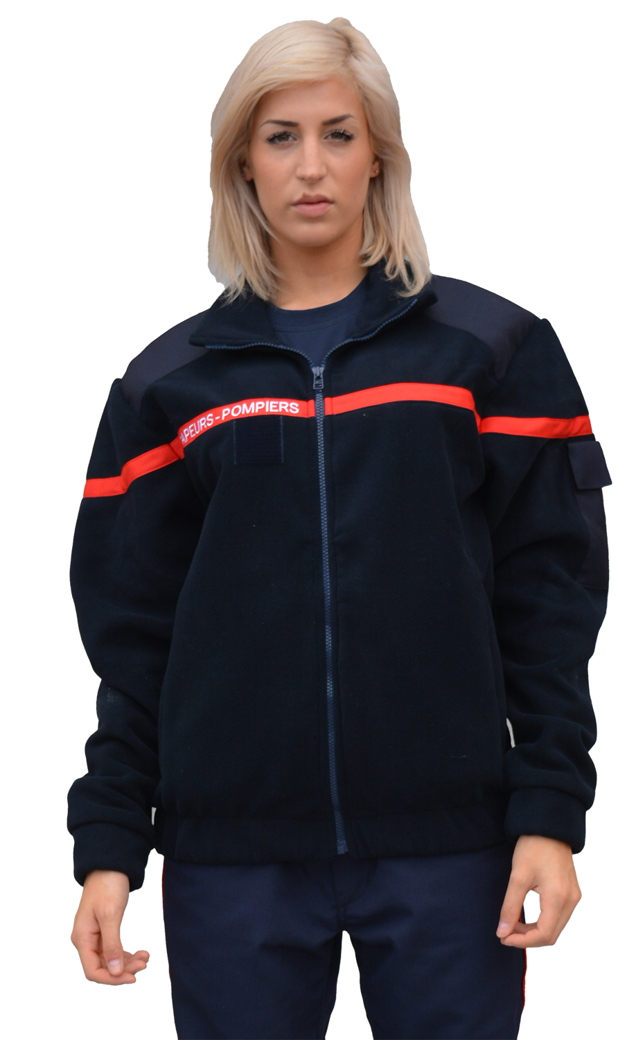 BLOUSON POLAIRE AVEC BRODERIE SP - ProWear-re