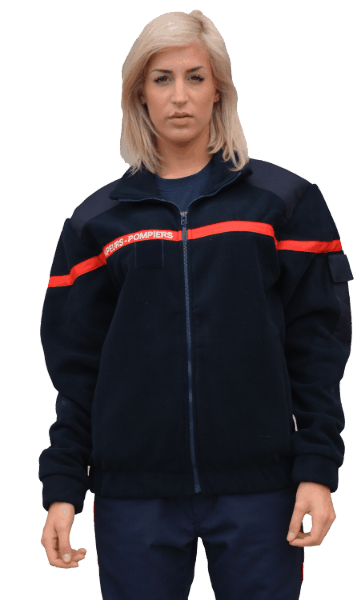 BLOUSON POLAIRE AVEC BRODERIE SP - ProWear-re