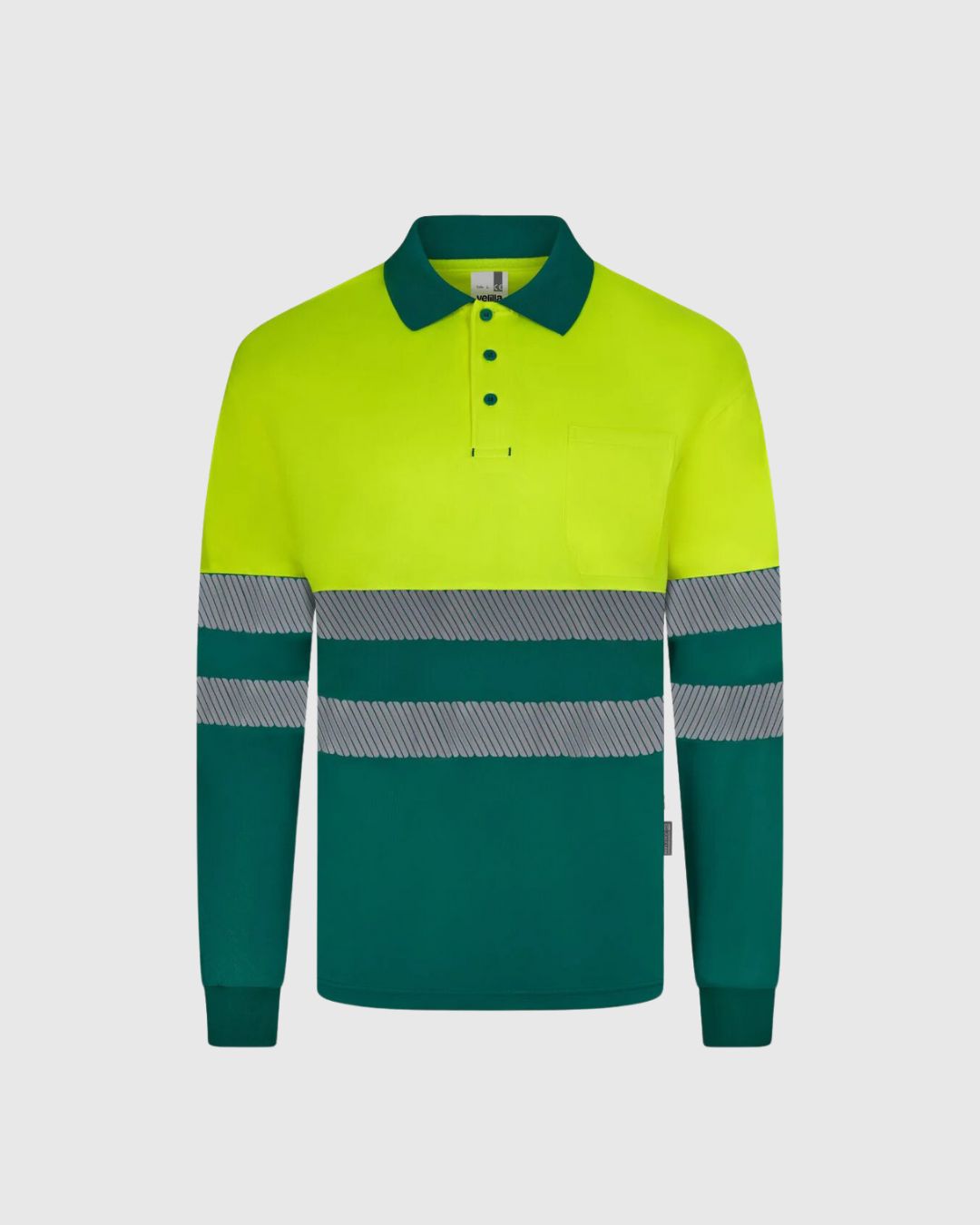 Polo polyester recyclé  Bicolor ML - ProWear-re