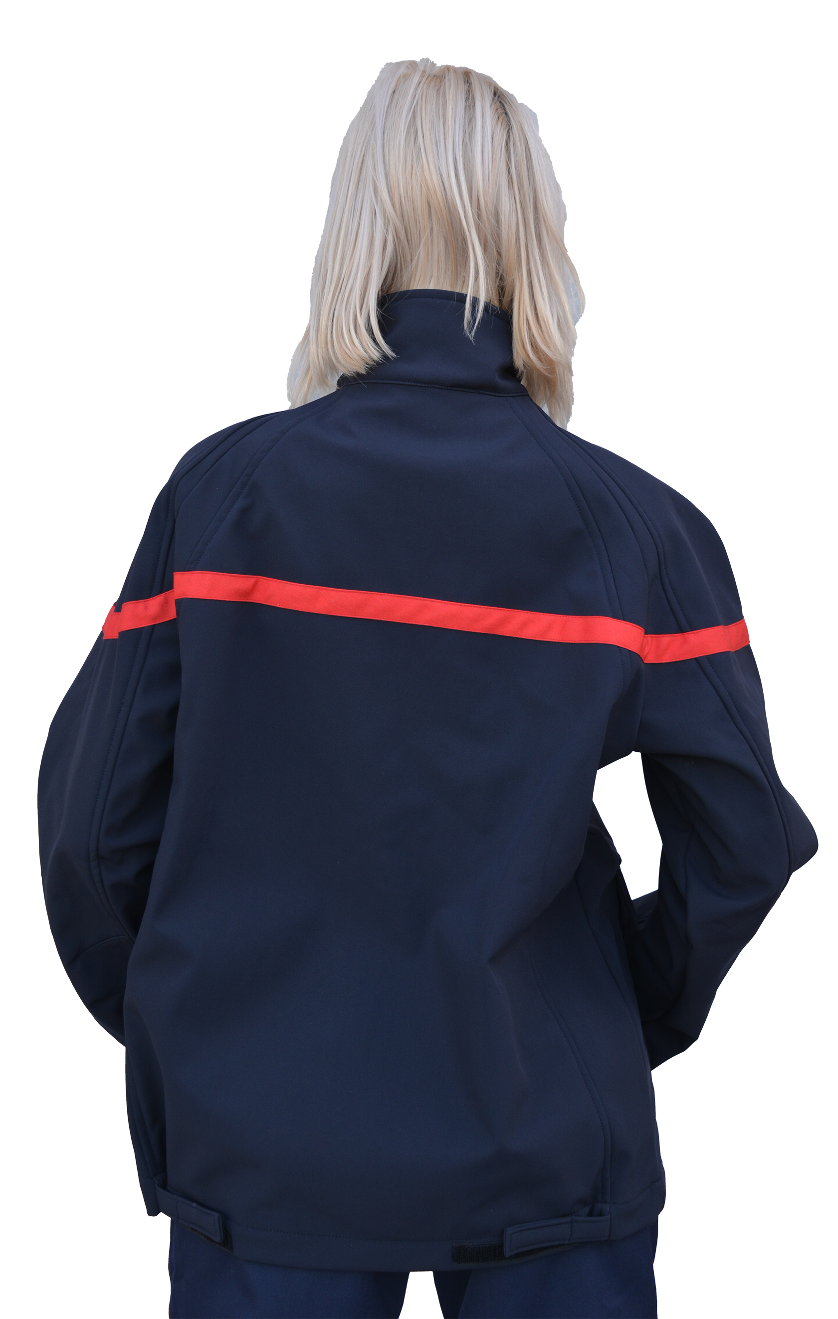 BLOUSON SOFTSHELLAVEC BRODERIE SAPEURS-POMPIERS - ProWear-re