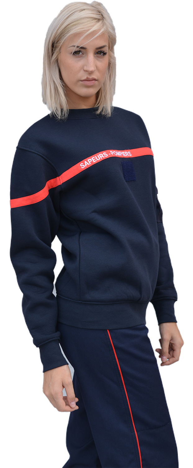 SWEAT-SHIRT AVEC BRODERIE SAPEURS-POMPIERS - ProWear-re