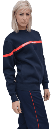 SWEAT-SHIRT AVEC BRODERIE SAPEURS-POMPIERS