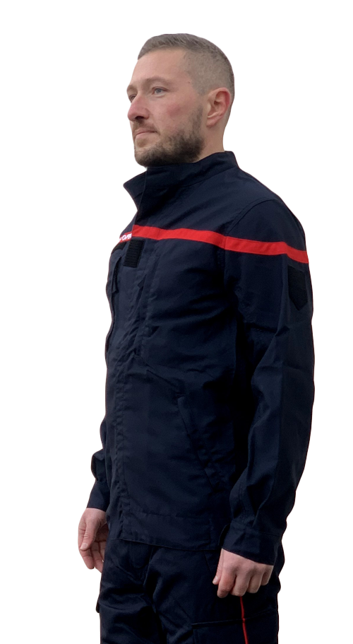 TENUE TSI VESTE AVEC BRODERIE SAPEURS-POMPIERS - ProWear-re